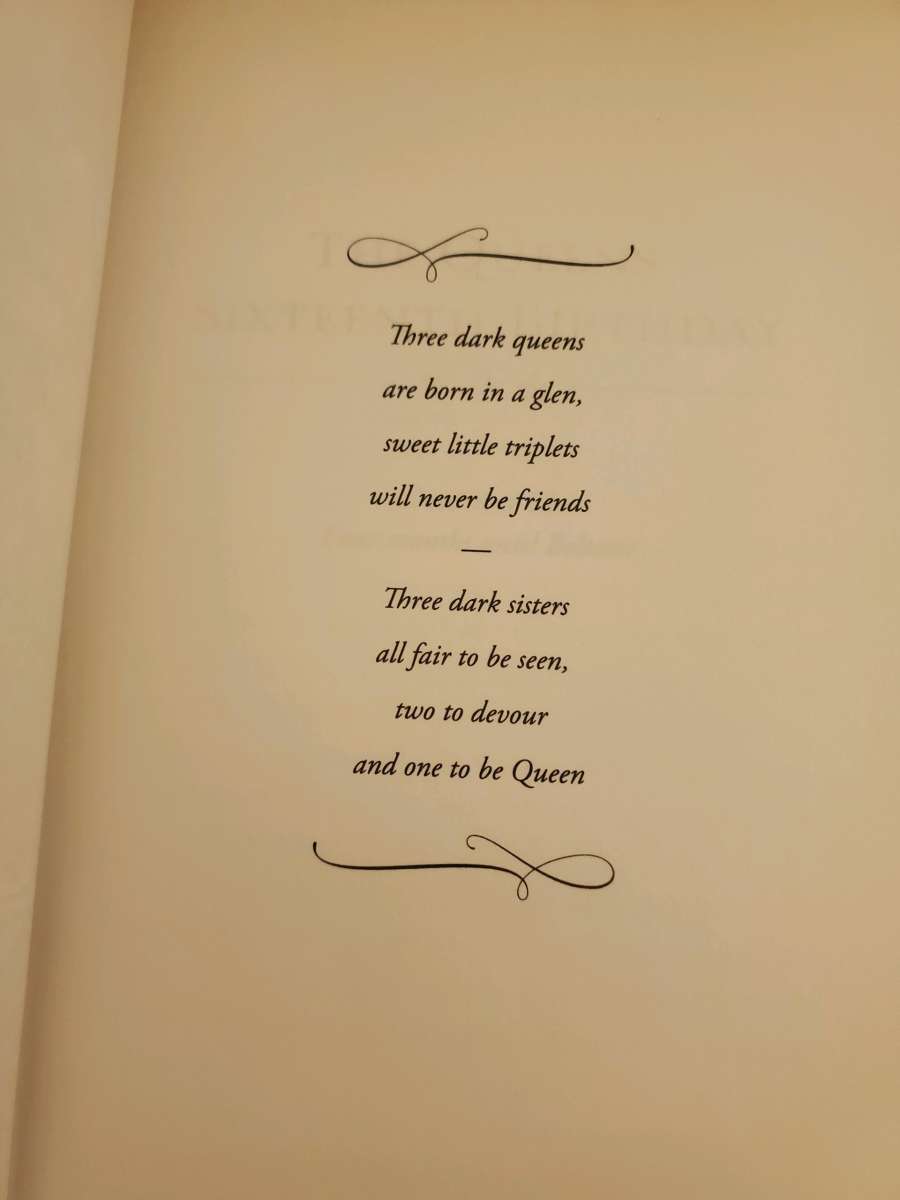 Three Dark Crowns by Kendare Blake Like New Hardcover