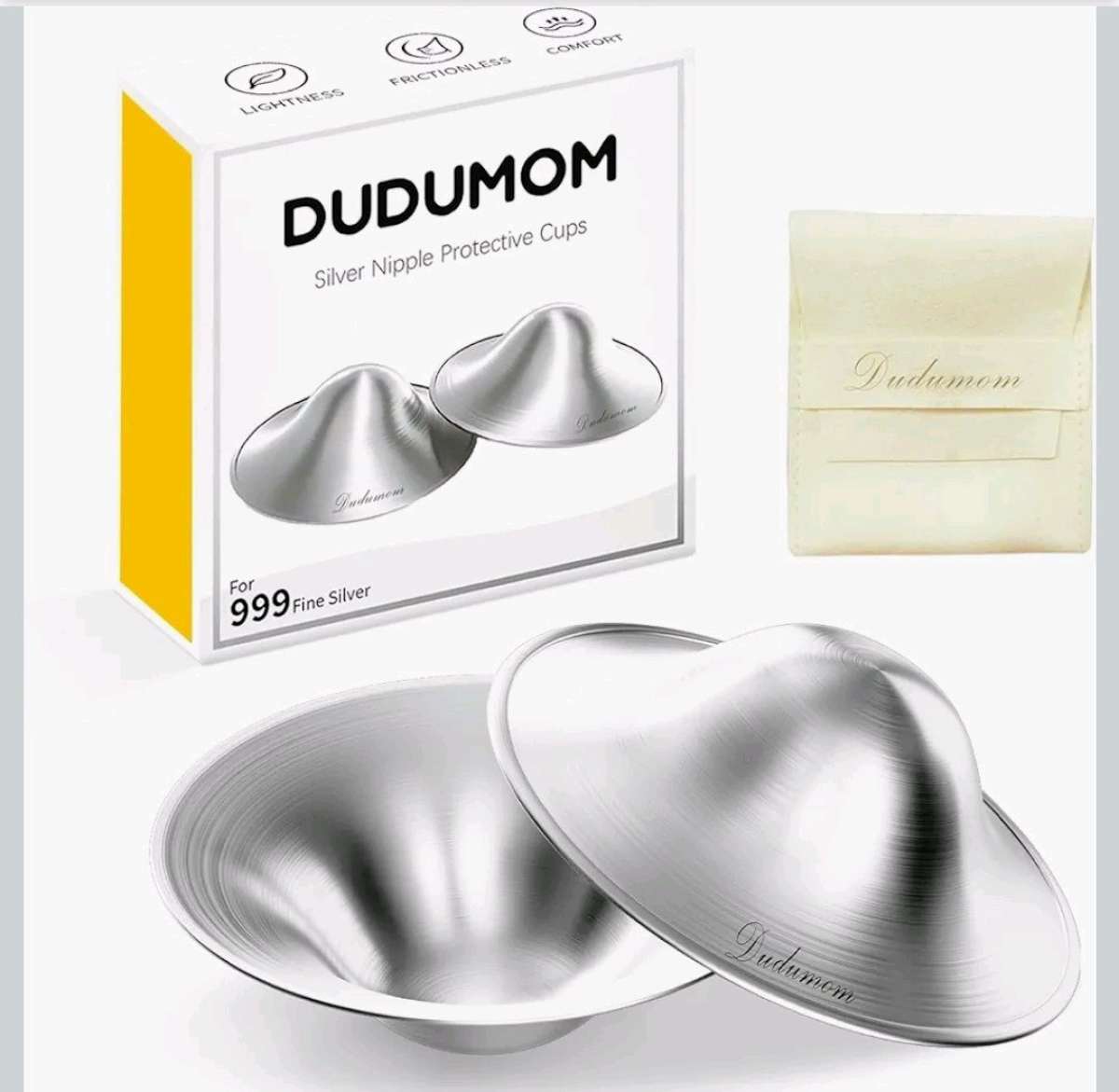 tazas de lactancia de plata