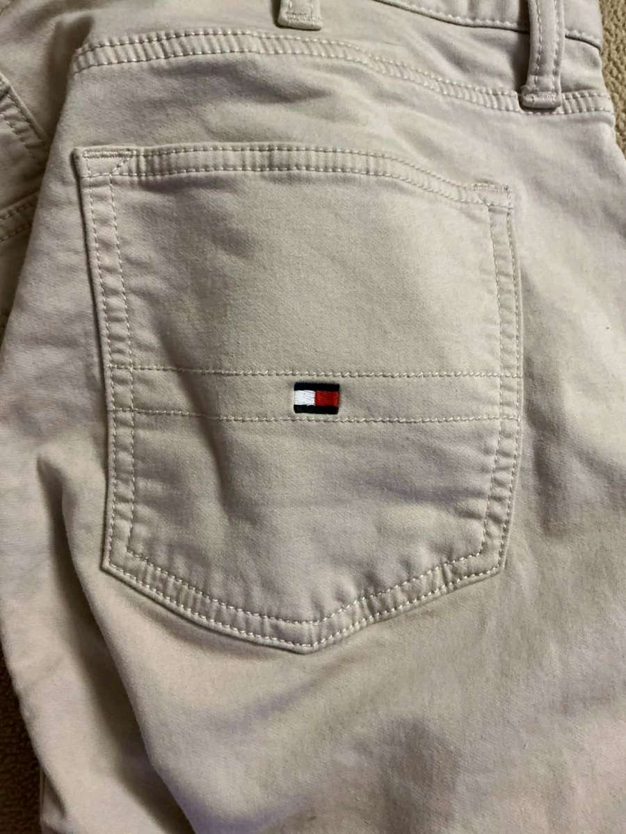Mens white 36 30 Tommy Hilfiger Jeans Pants