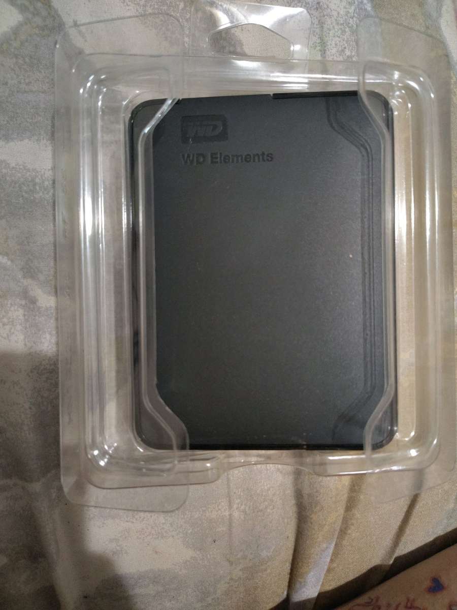 brand new black 1 TB storage