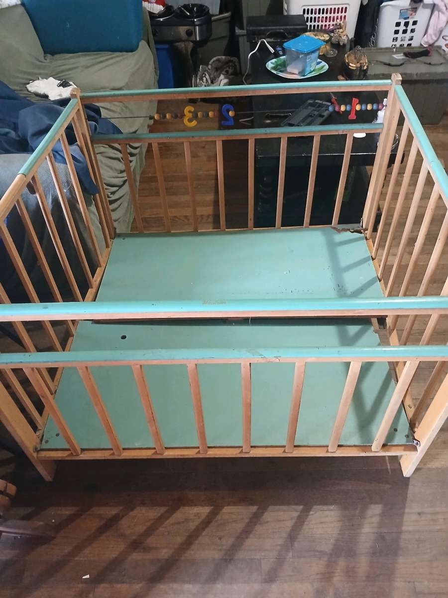 antique baby play pin