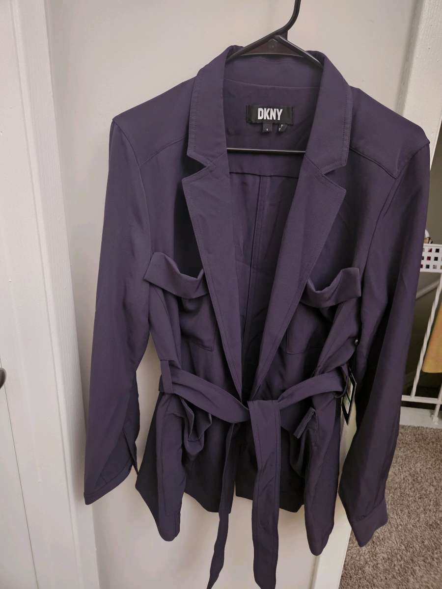 DKNY Original Highend DKNY Jacket  Modern Design with Waist