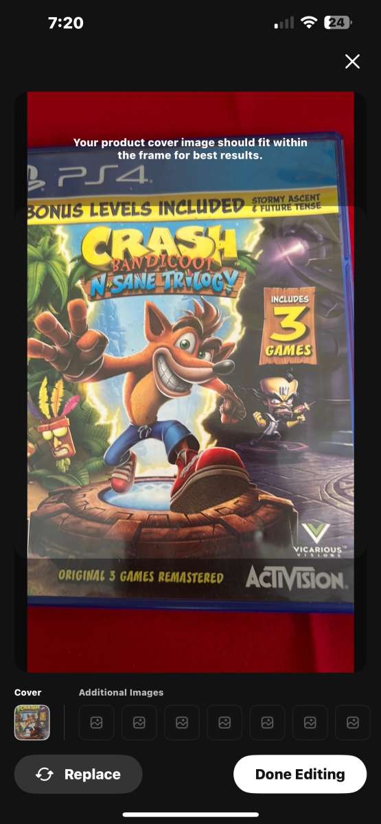 PlayStation four crash bandicoot trilogy