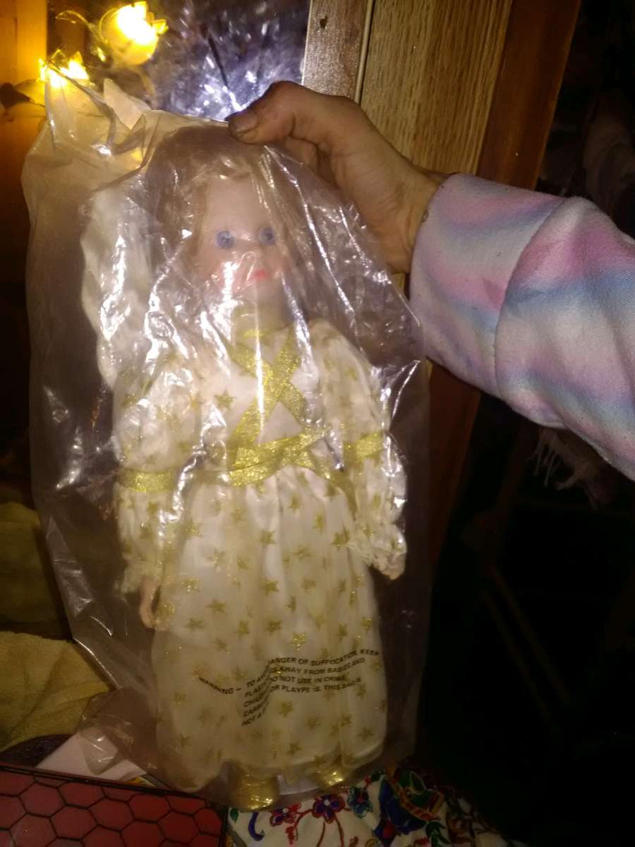 ceramic glass doll collectible