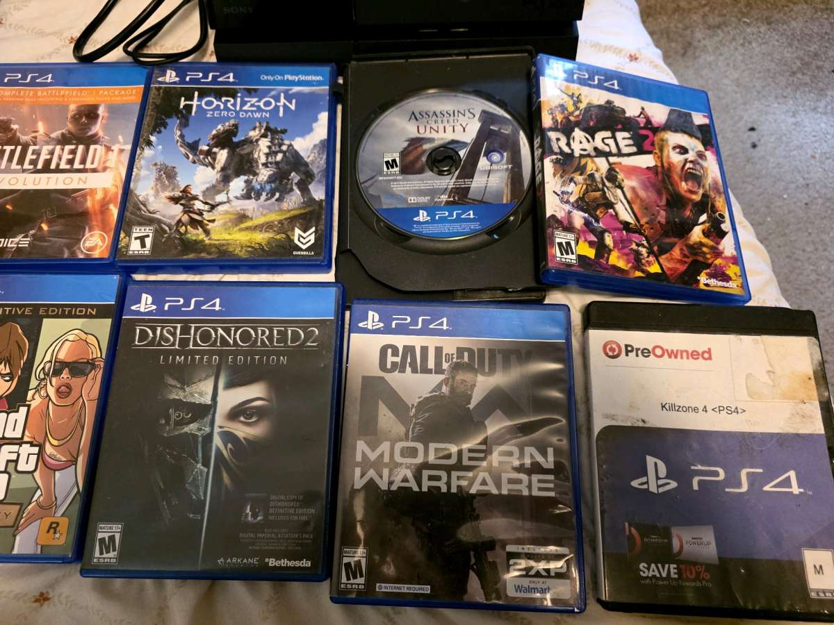 PS4 Bundle only in good condition