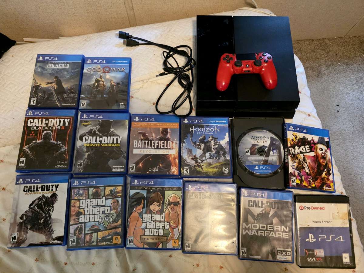 PS4 Bundle only in good condition