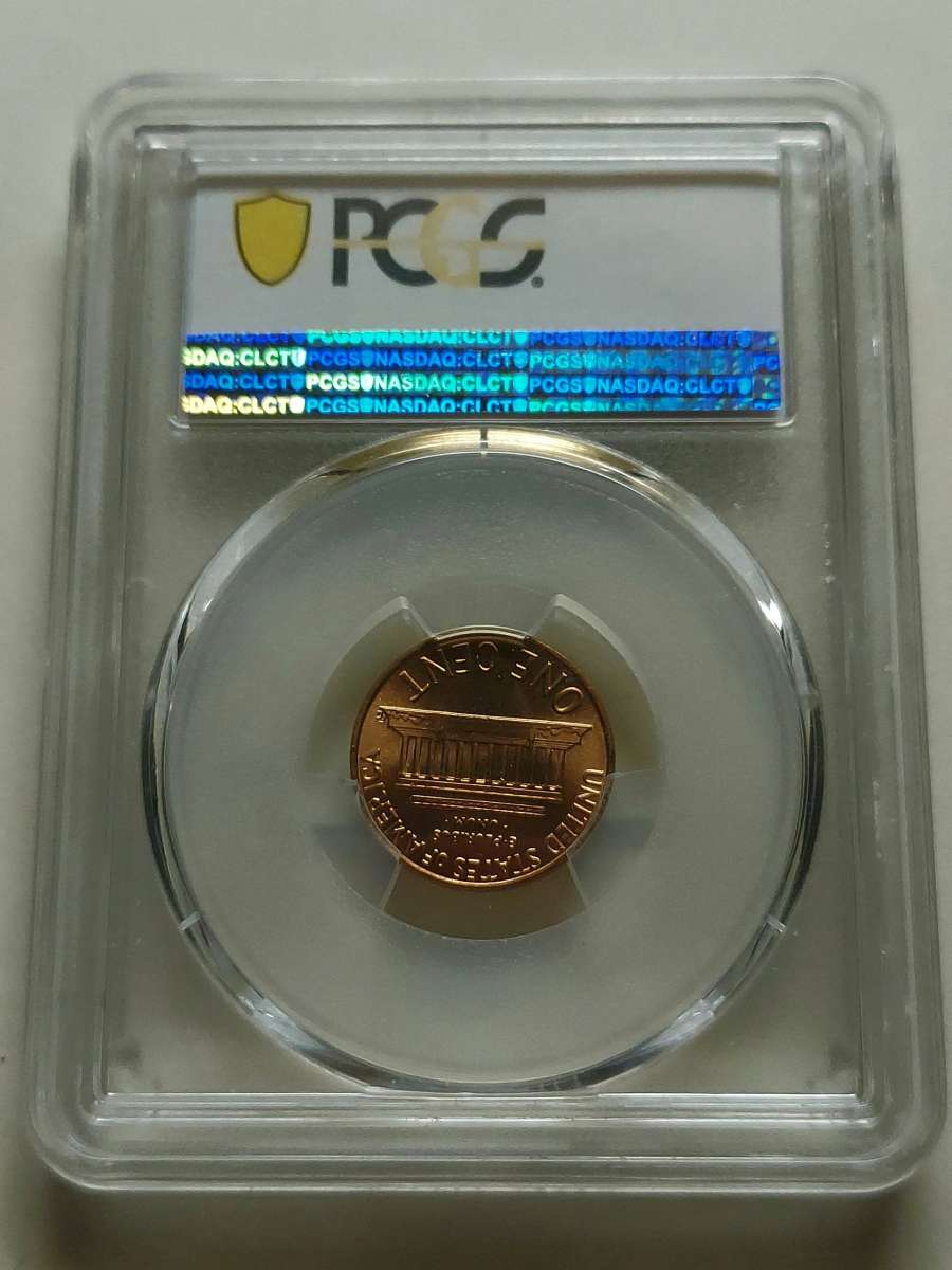 1975 PCGS MS66 RD LINCOLN PENNY