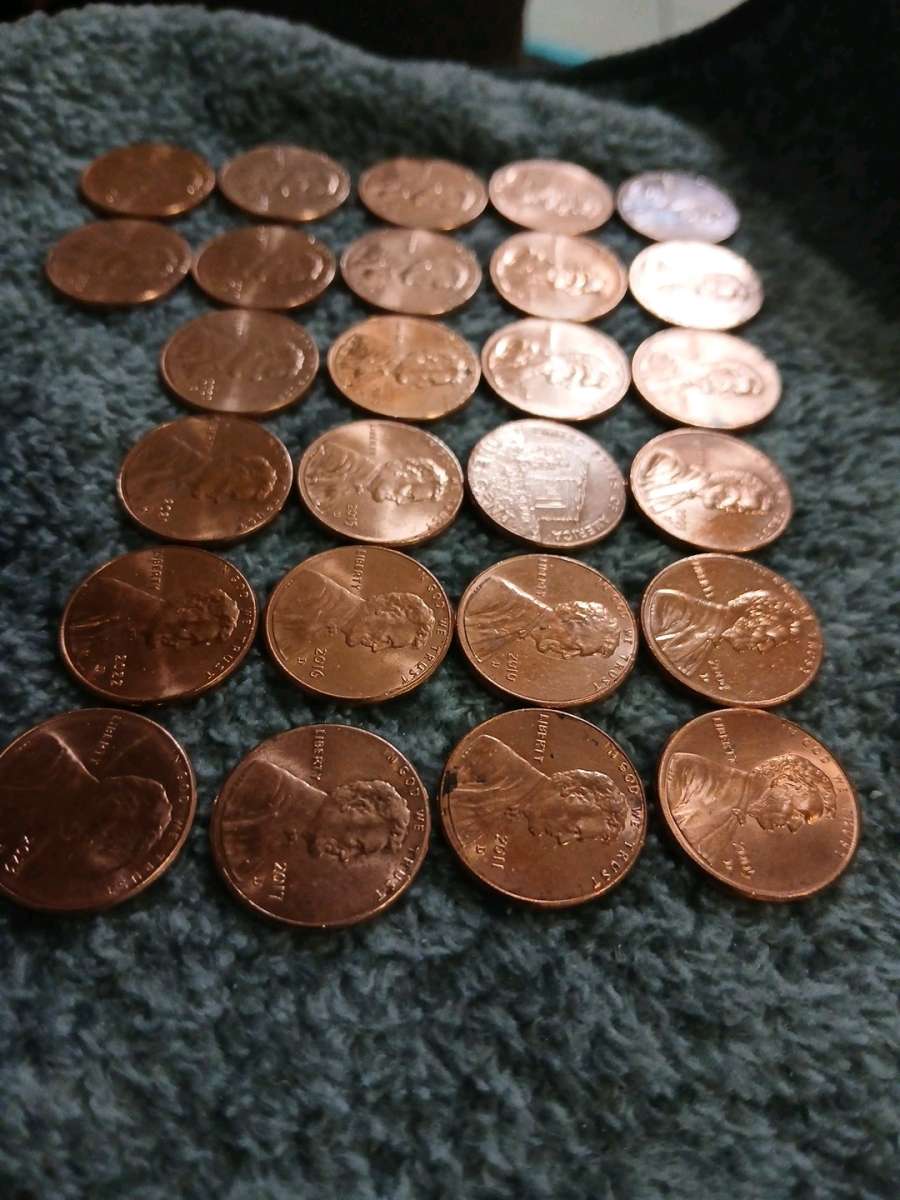 2000 to 2025 US 1c COINS