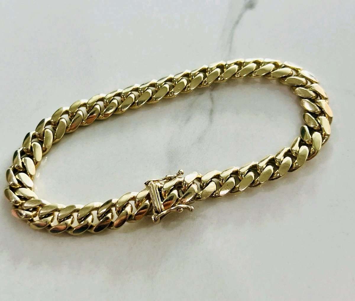 solid 14k gold bracelet