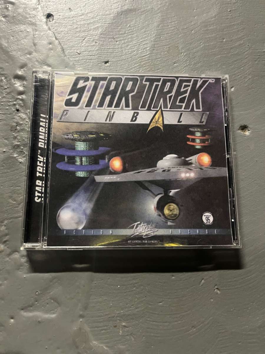 Star Trek Pinball PC Game 1998 CD ROM Windows 95 Vintage Com