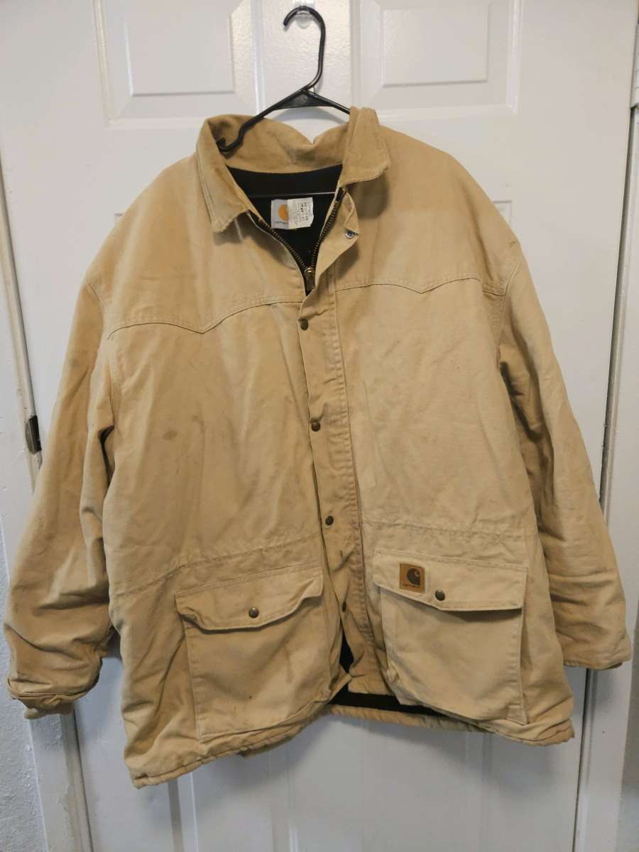 Vtg Carhartt Mens Chore Jacket