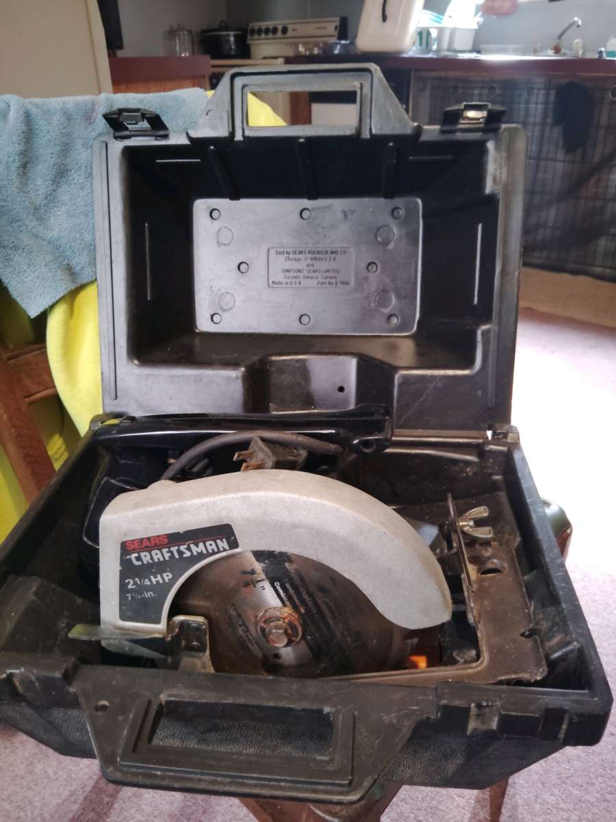 SEARS Craftsman 714inch Corded Electric Circular Saw