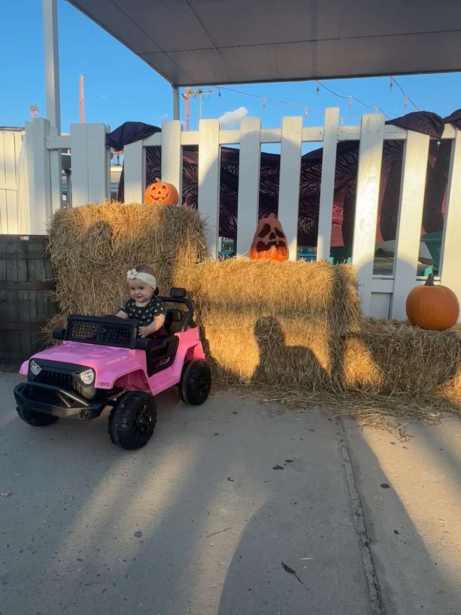 baby car pink