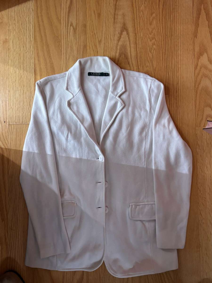 Lauren Ralph White Coat