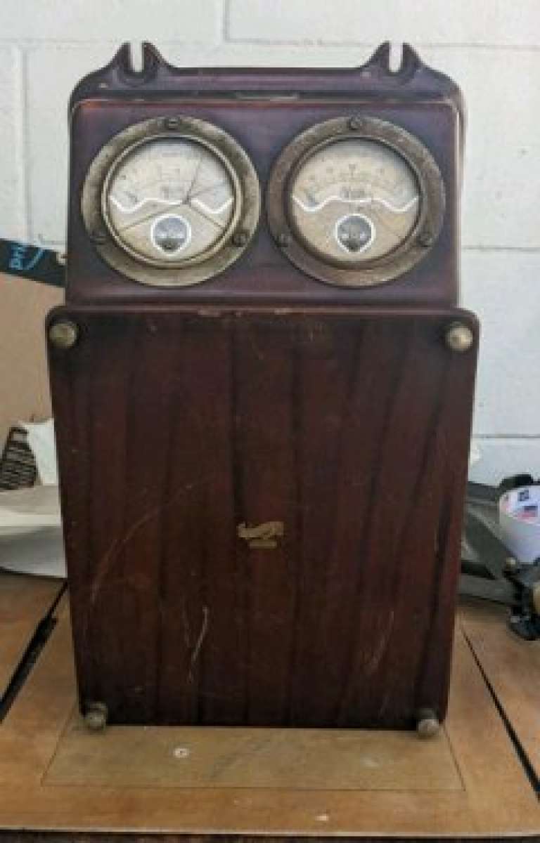 Pre1930s XRAY Gauge Panel Box