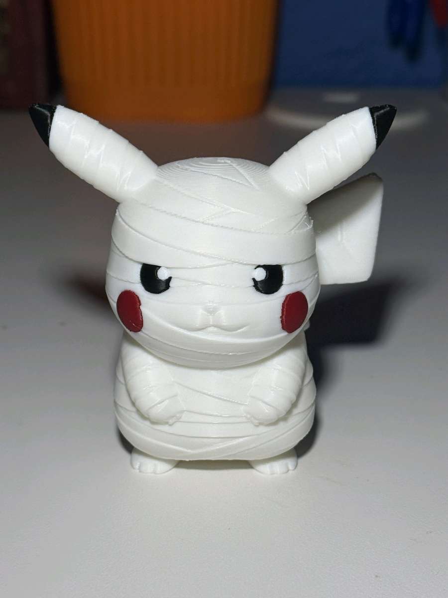 Pokemon Pikachu Mummy Figure