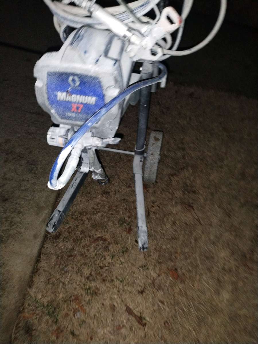 Magnum X7 airless paint sprayers