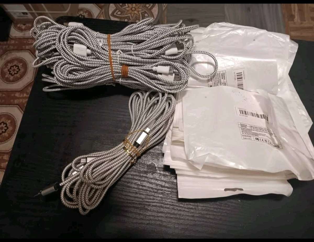 10FT MICRO USB CHARGING CABLES