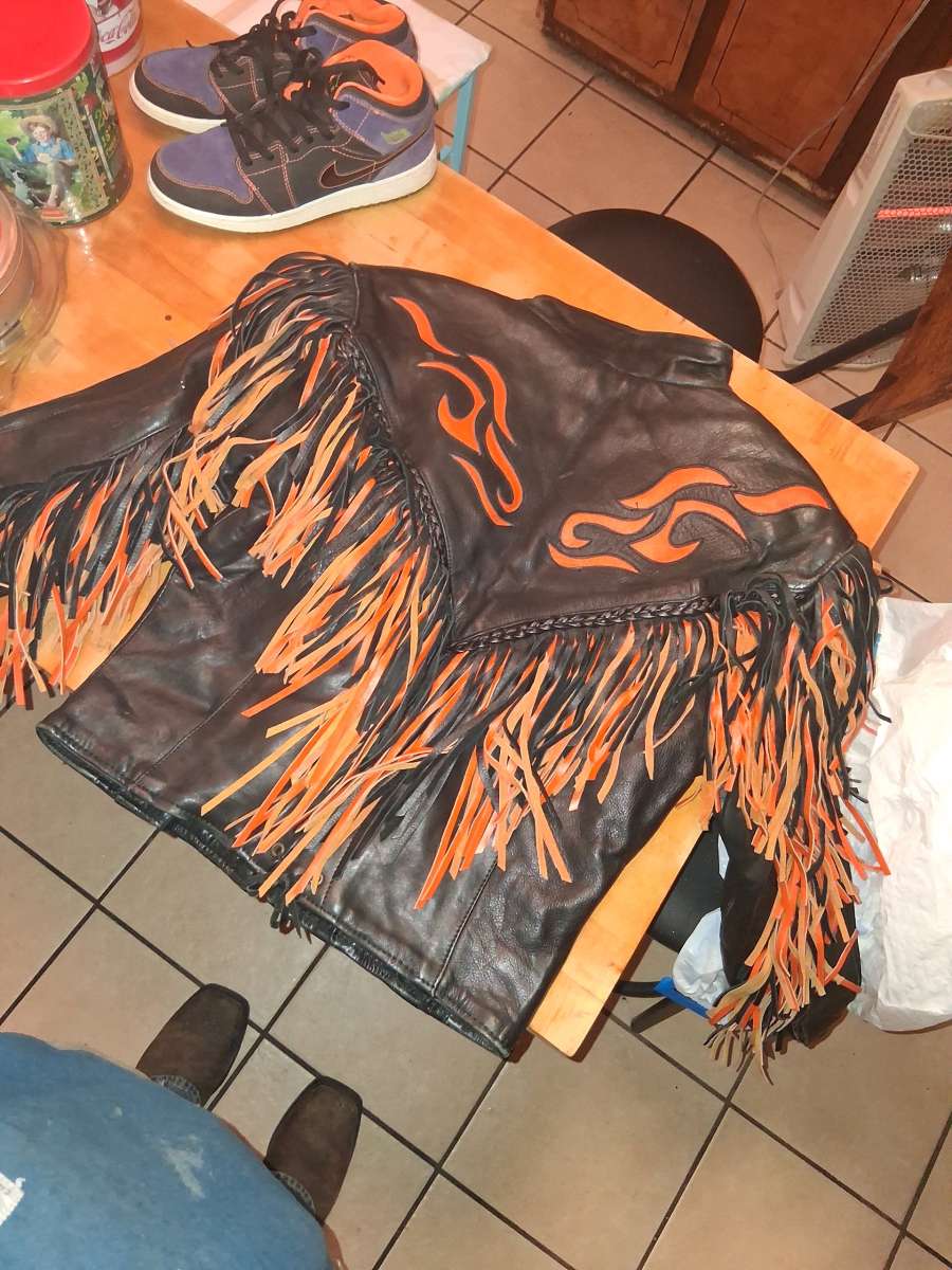 ladies biker jacket and womans jordans