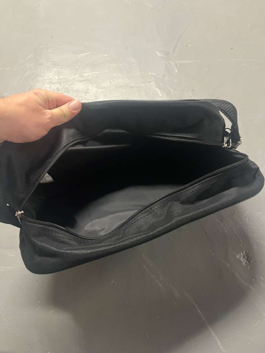 American Tourister Black Zippered LaptopCarry OnTravel Bag L
