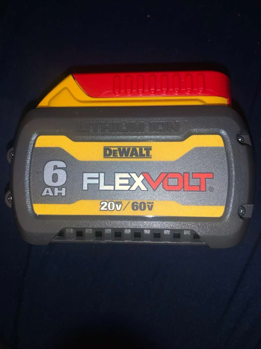 Dewalt DCB606 Flex Volt 20V 60V Max 6AH Battery