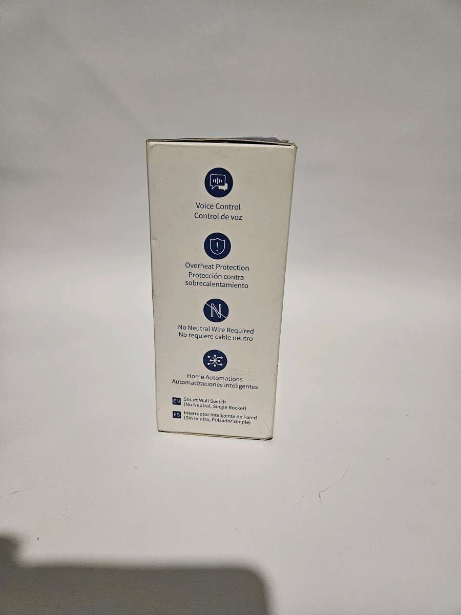 Aqara smart wall switch no neutral single rocker