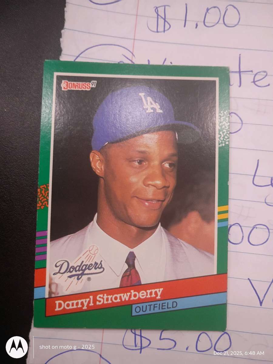 Darryl Strawberry card  number 696