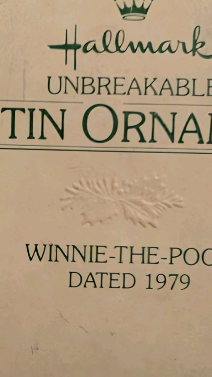 Hallmark collectible Ornaments