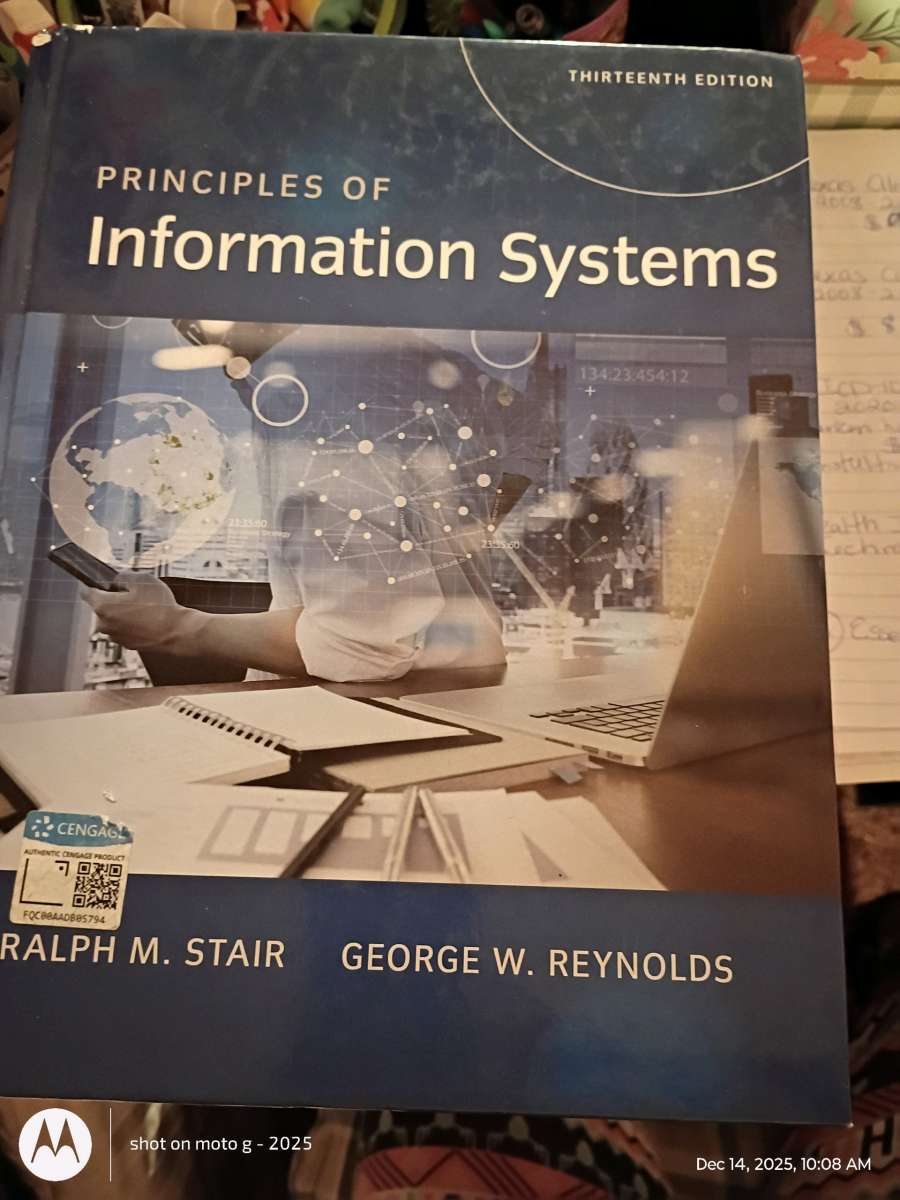 Principles of information systems Book