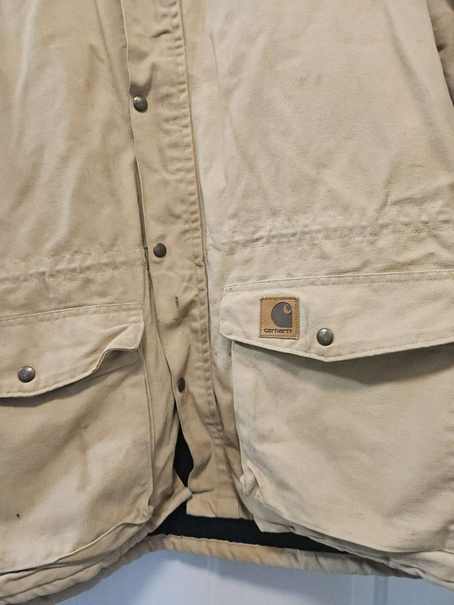 Vtg Carhartt Mens Chore Jacket