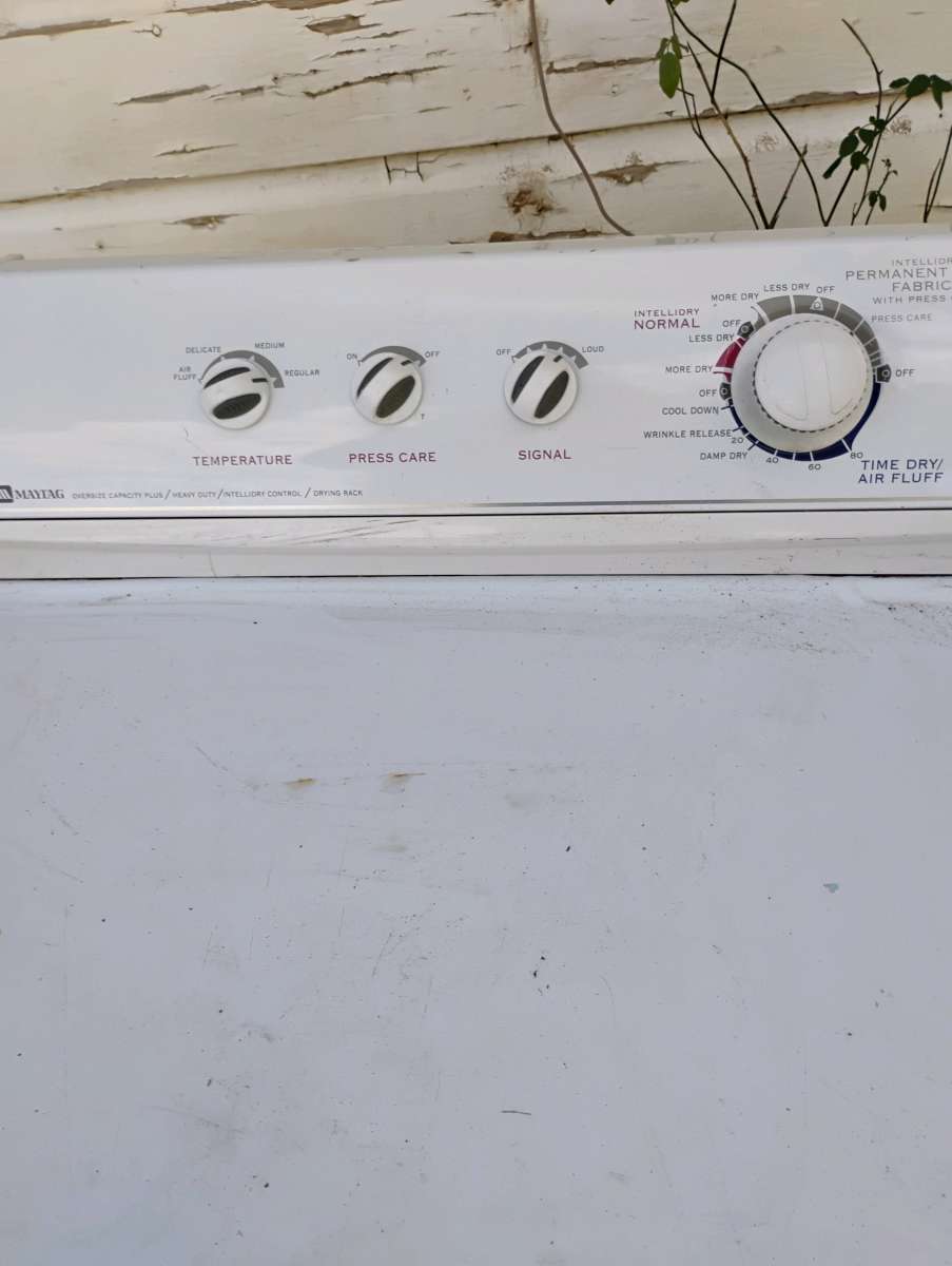 Maytag dryer  centenial sensors washer