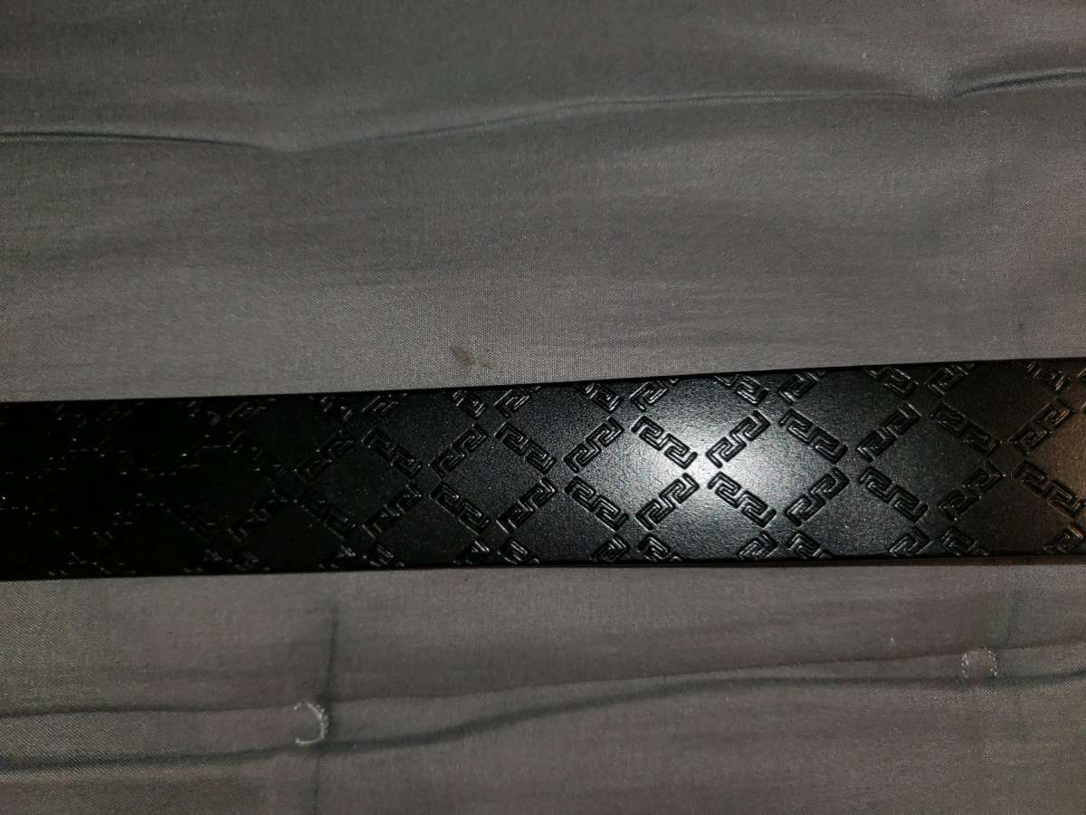 Tom Ford Black and Gold Belt