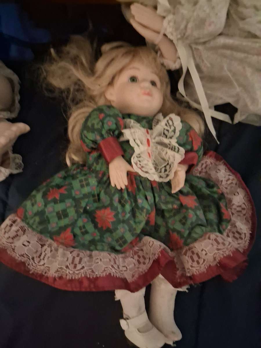 vintage ceramic dolls