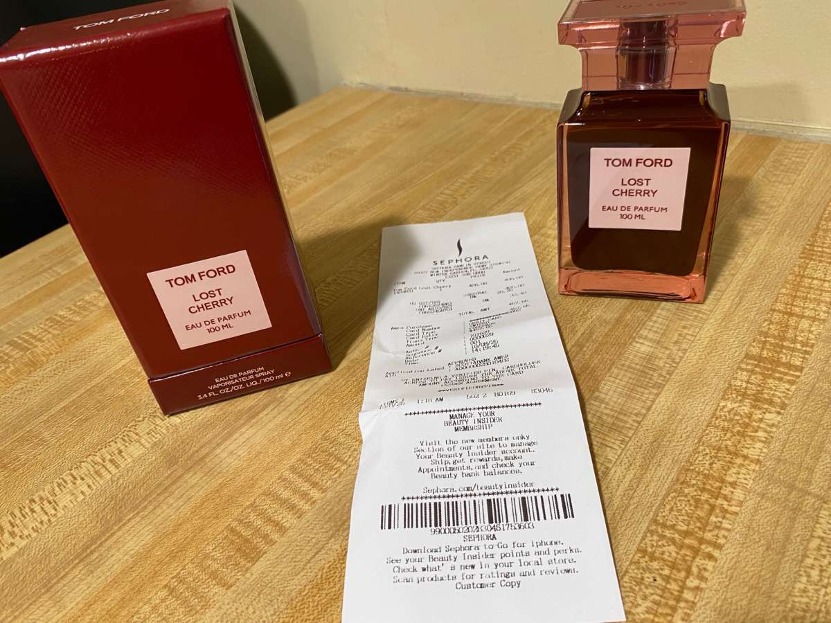 Tom Ford Lost Cherry Fragrance unused