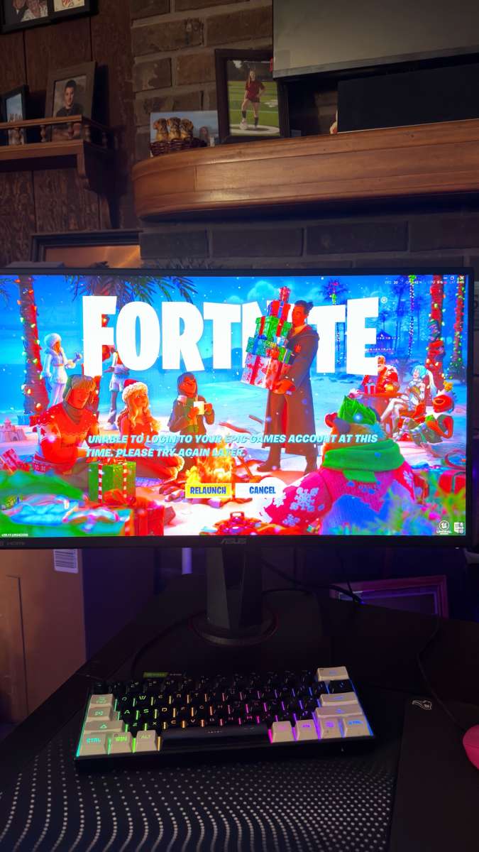 Gaming PC With Montior