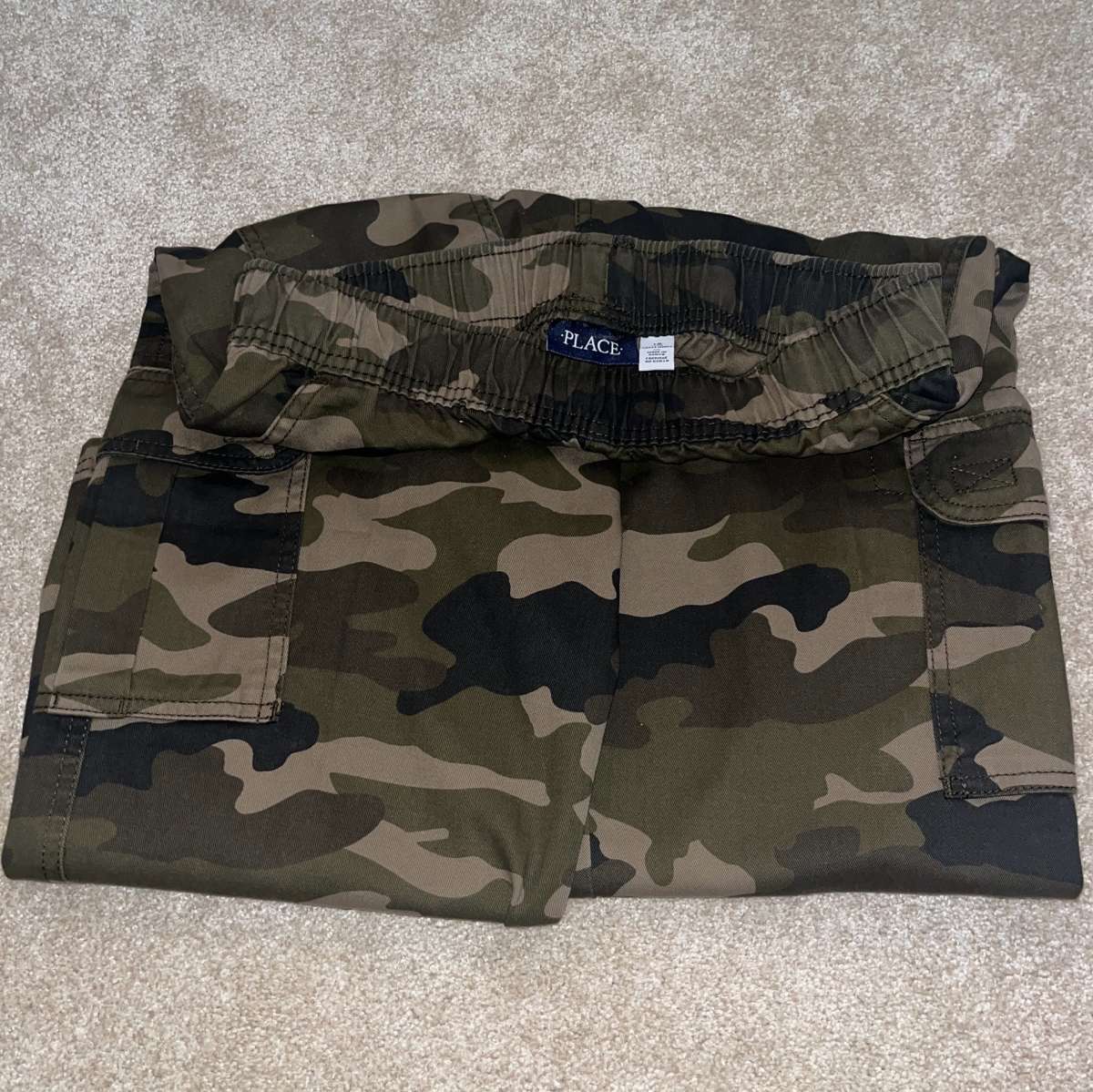 Camo PullOn Cargo Pants