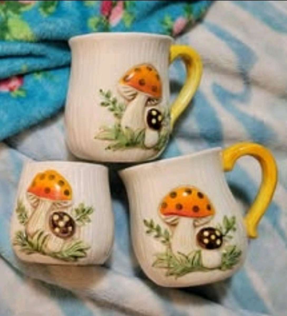 Vintage Merry Mushroom Drinkware