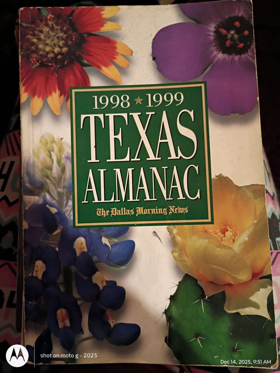 Texas Almanac 1998 1999