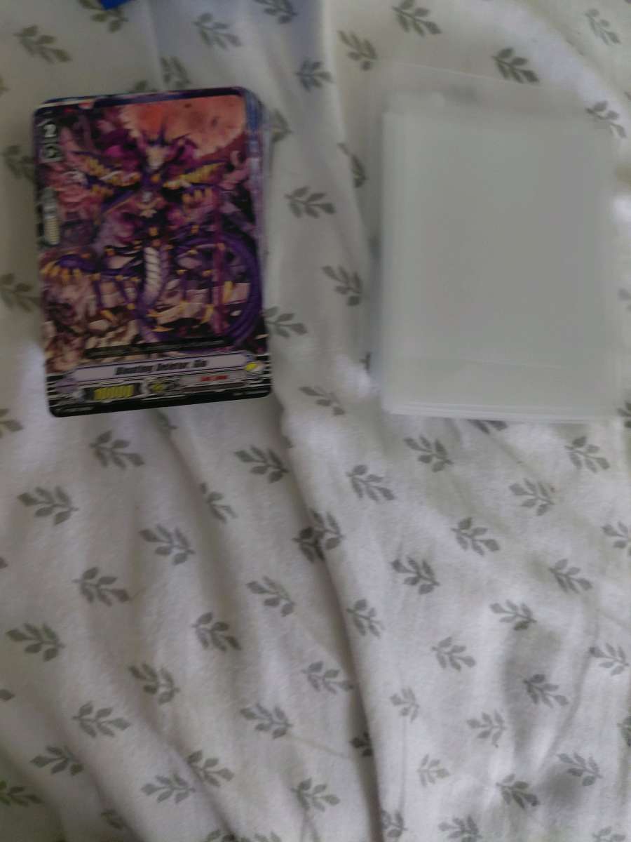Vanguard Cards comes with the box