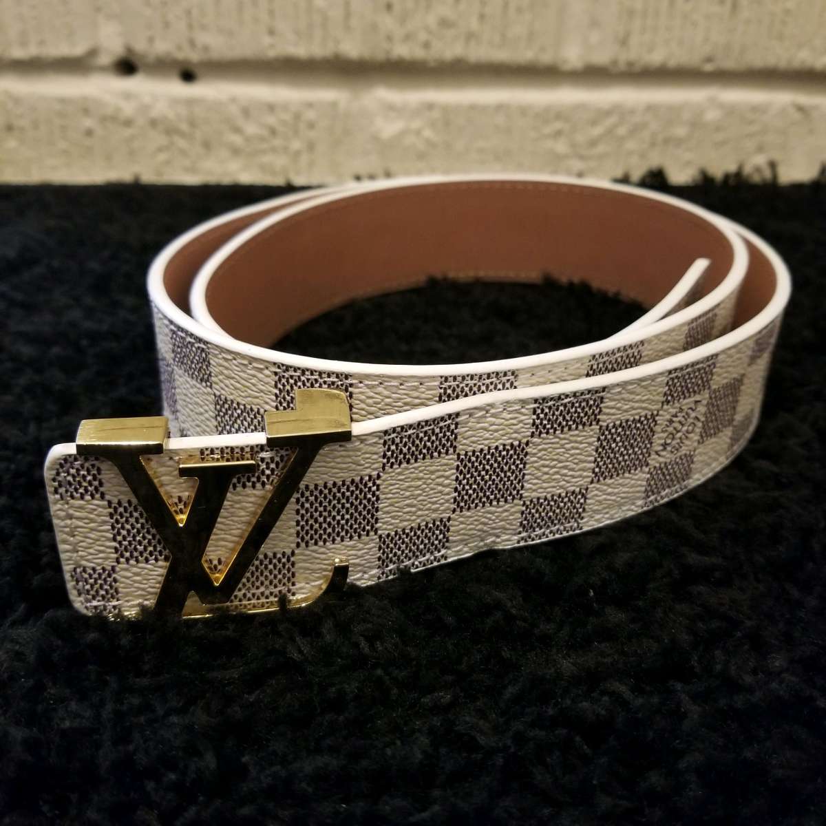 Designer Belt White