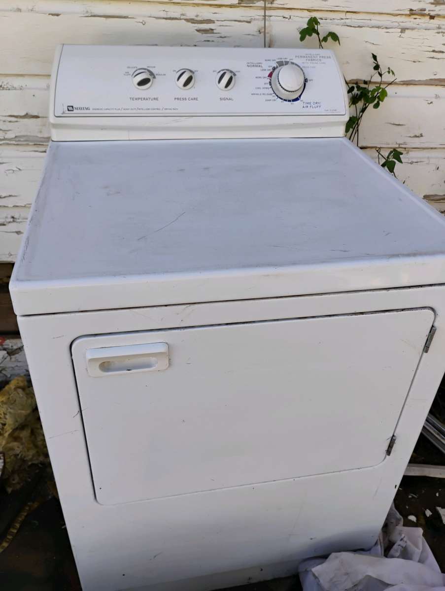 Maytag dryer  centenial sensors washer