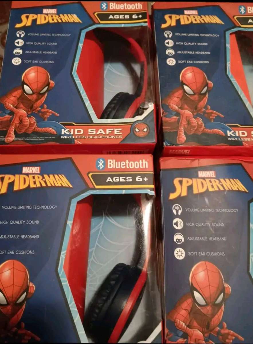 MARVEL SPIDERMAN WIRELESS KIDS HEADPHONES