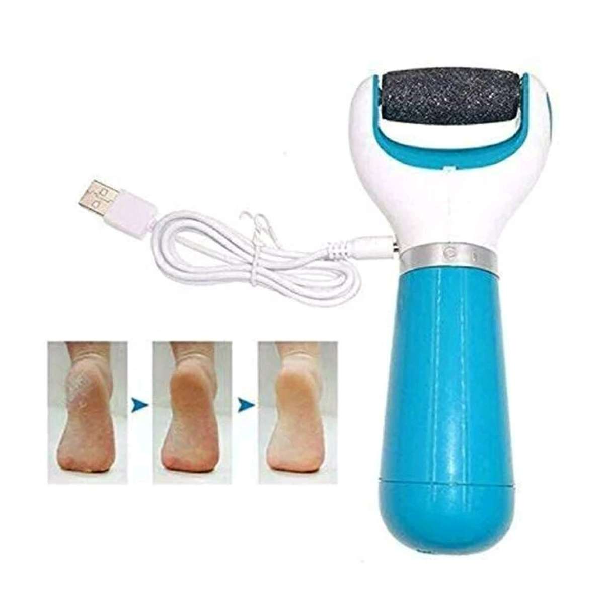 Electronic Foot File Roller Callus Remover USB Cable Include