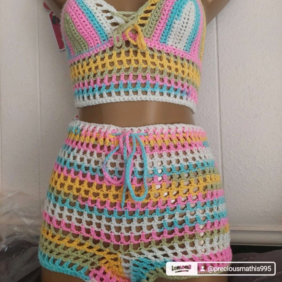 crochet mesh set