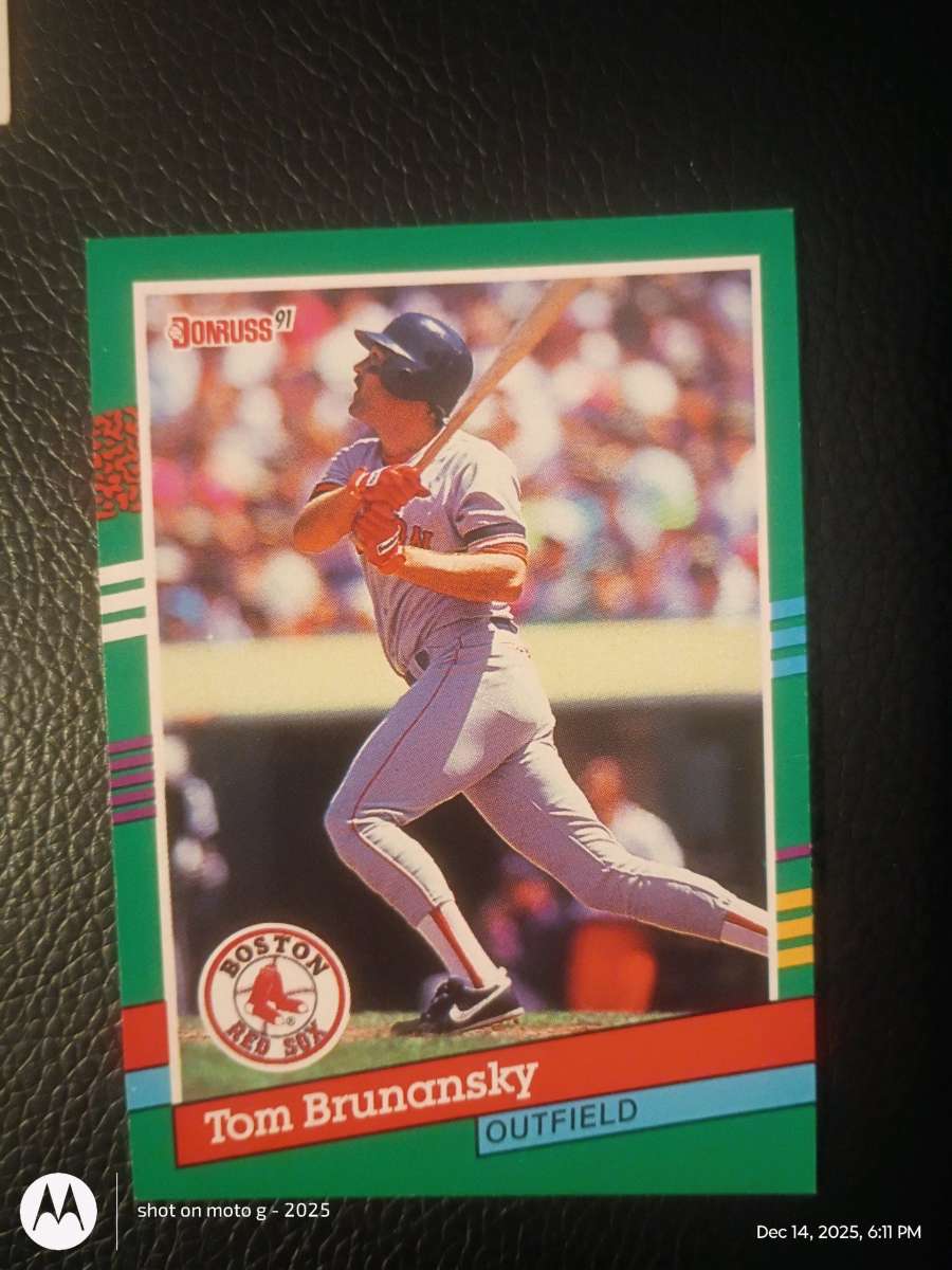 Tom Brunansky Baseball Card
