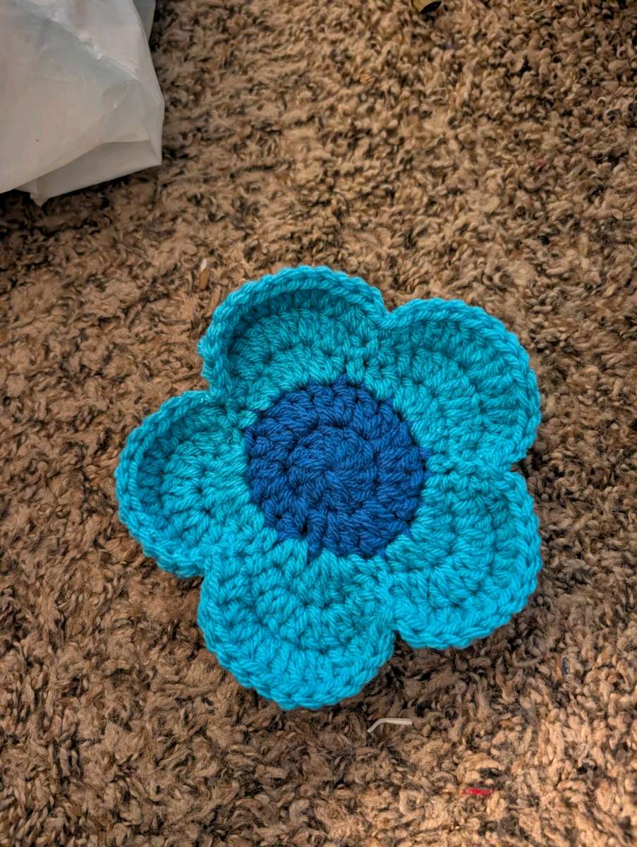flower coaster set of 4