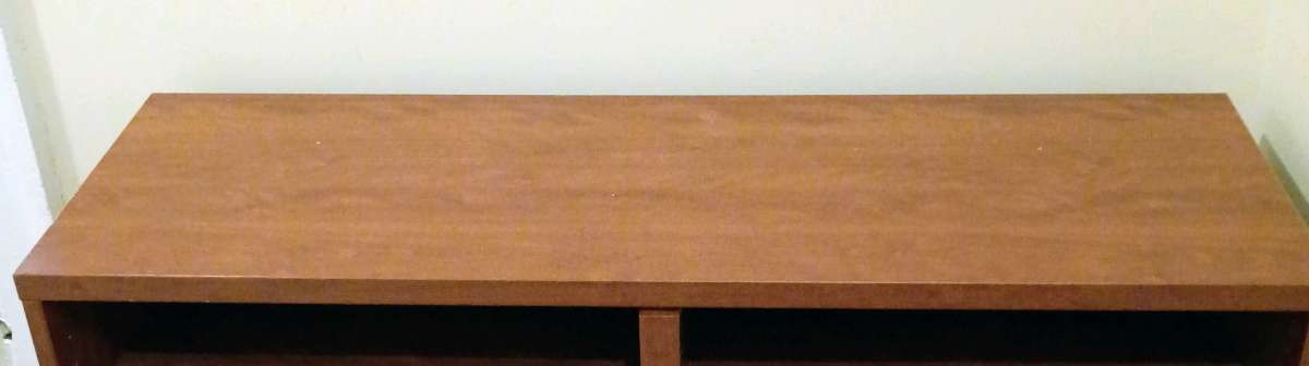 IKEA Best TV Stand  Storage Unit with Legs  Medium Brown MCM