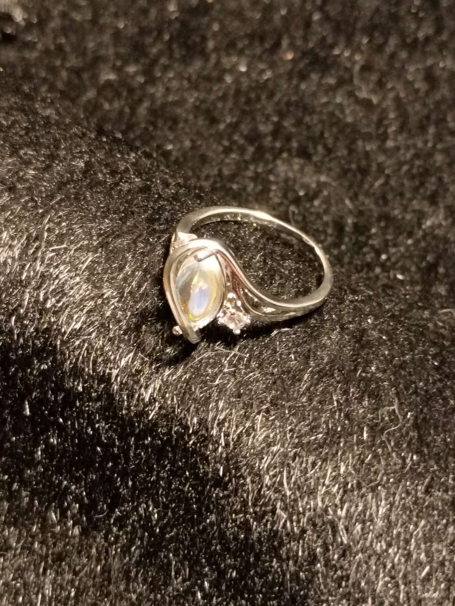 925 sterling opal ring
