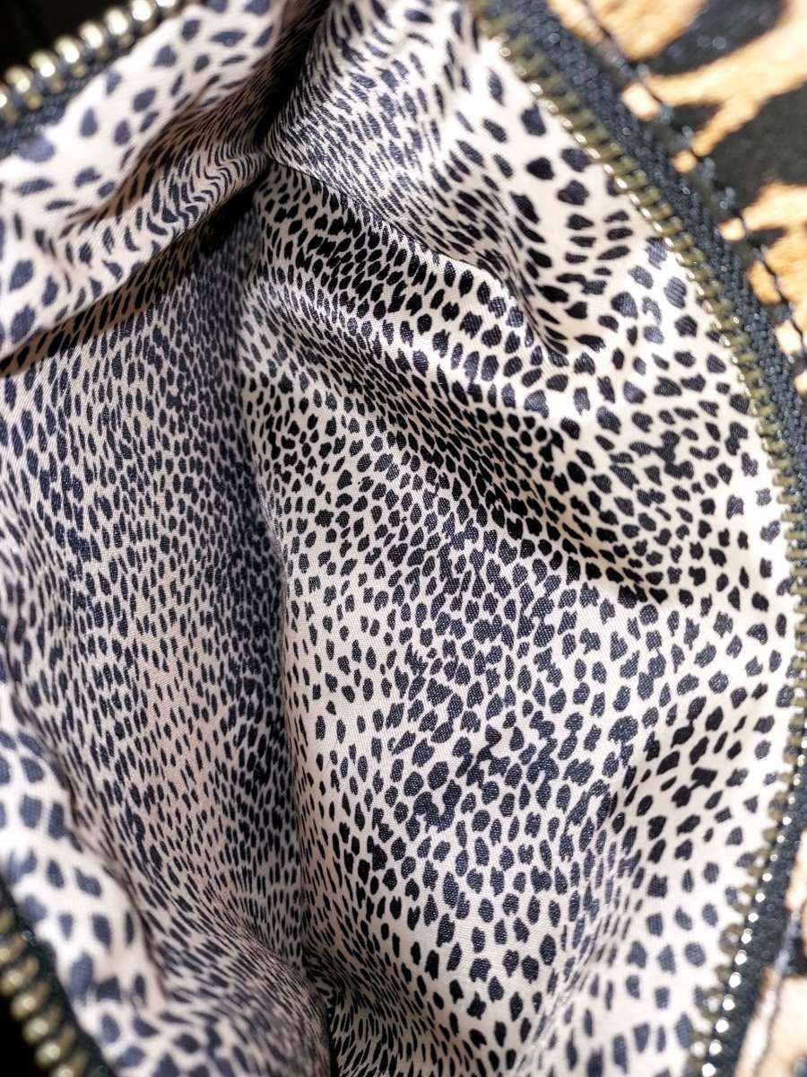 Leopard Print Crossbody Bag