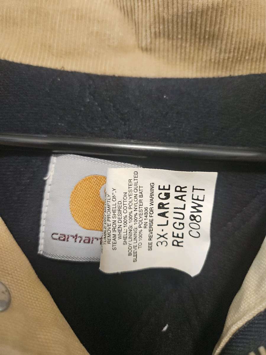 Vtg Carhartt Mens Chore Jacket